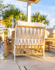 Outdoor Rope Club Chairs