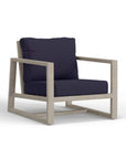 Best Quality Outdoor Gray Teak Club Chair
