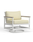 Barrow Outdoor Swivel Club Chair