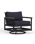 Barrow Outdoor Swivel Club Chair