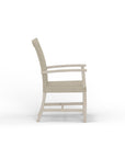 Teak and Rope Dining Chair