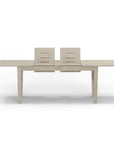 Best Quality Gray Teak Extension Table