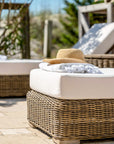 Wicker furniture outdoor - Fairwater Harbor Outdoor Chaise Lounge