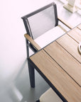 Weathered Teak Dining Table