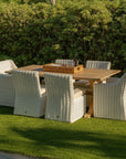 Luxury Outdoor Wicker Dining Chair