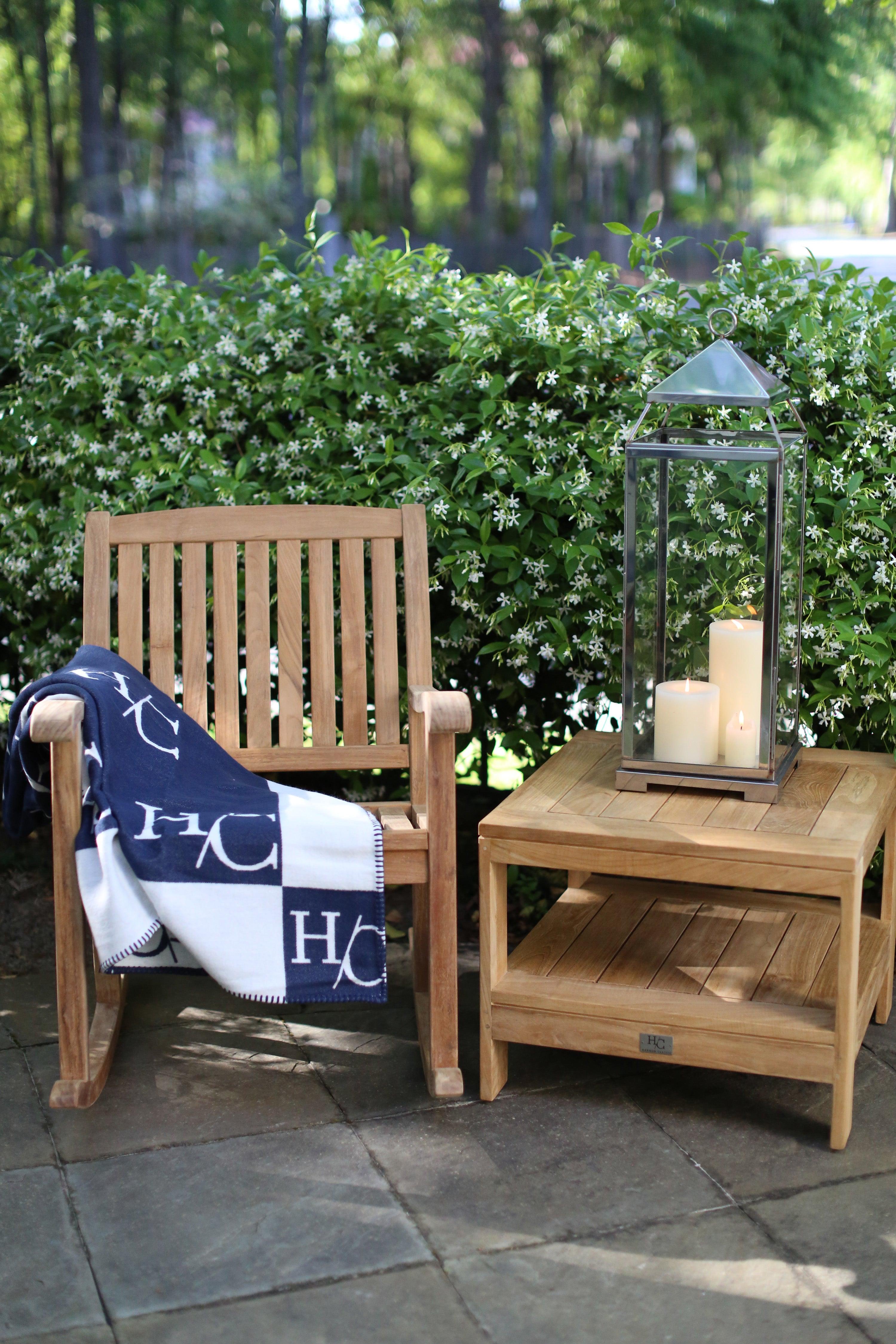 Highest Quality Teak Rocking Chair Outdoors