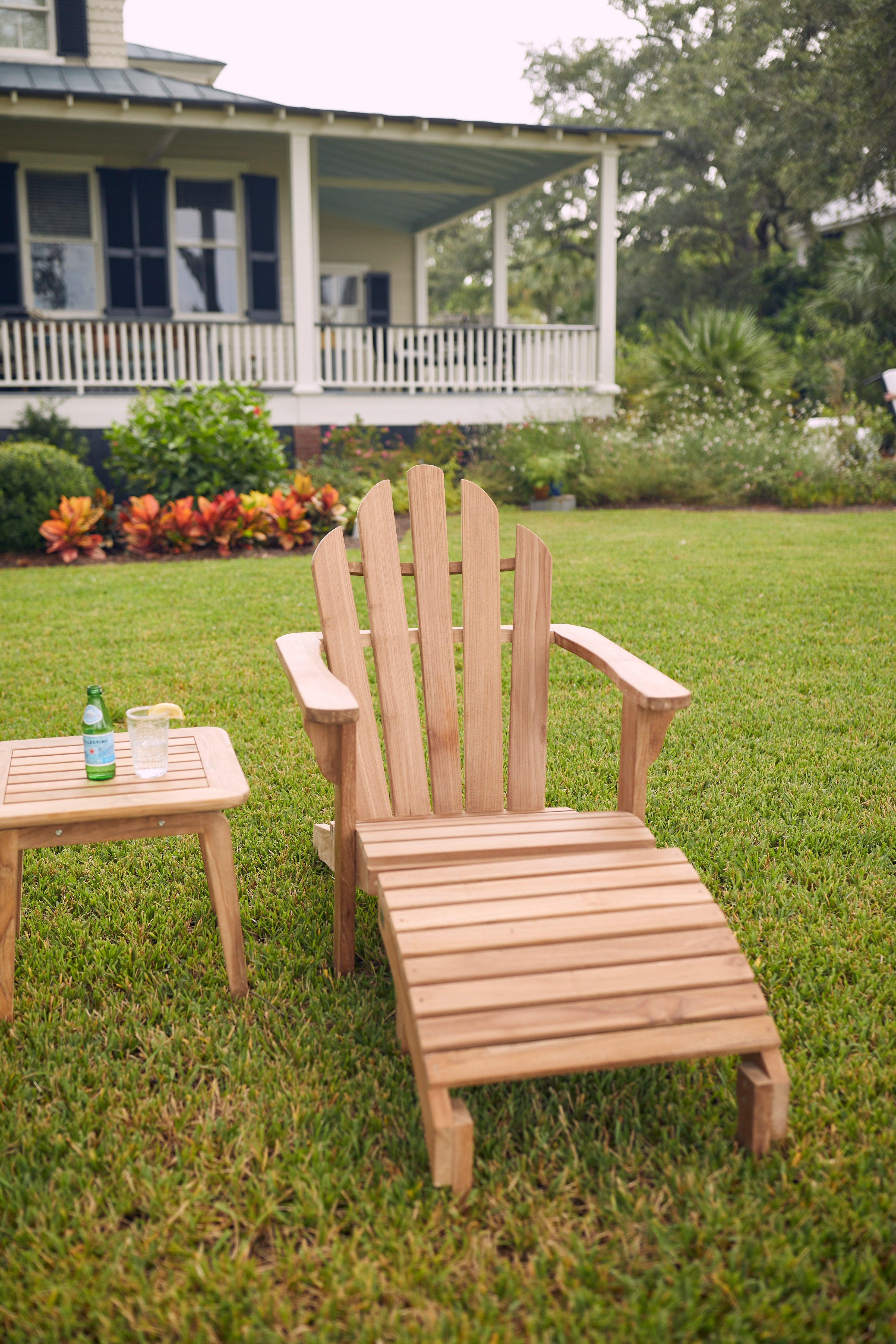Highest Quality Outdoor Aidorndack Footstool